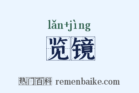 览镜是什么意思的图片